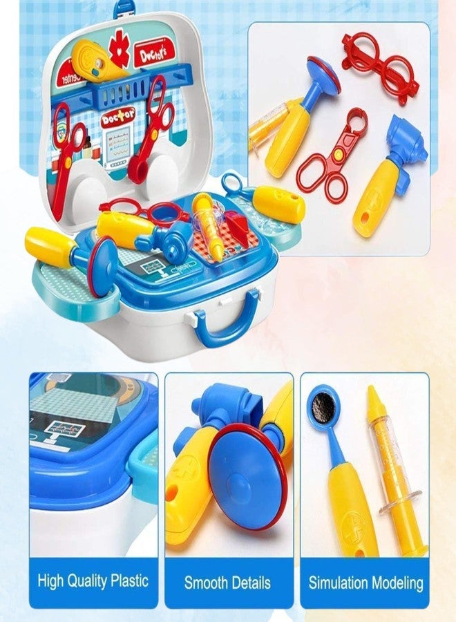 ADIMAC Doctor Set Kit Toy for Kids | Medical Play Set | Portable Medical Clinic Suitcase | Pretend Play Doctor Role Playing Kit for Boys & Girls Age 3+ (Made in India) - Image 4